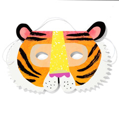 Party Animals Paper Masks | 8 Pack