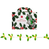 Green Holly String Lights - 3m