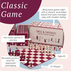 Chess & Checkers Set