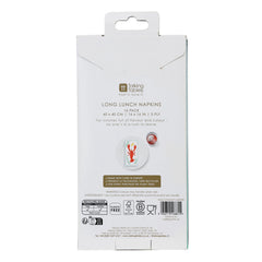 Lobster Long Lunch Paper Napkins - 16 Pack