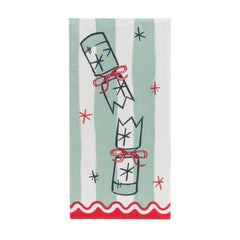 Christmas Icons Long Lunch Paper Napkins - 16 Pack