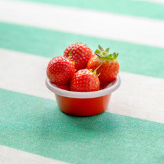 Heart Red Enamel Dip Dish - 8cm