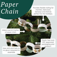 Gilded Paper Chains - 100 Pack