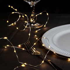 Gold LED String Lights - 3m