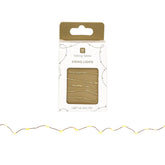 Gold LED String Lights - 3m