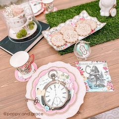 Alice in Wonderland Cake Dome Cake Stands