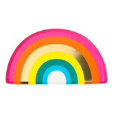 Birthday Brights Rainbow Shaped Plates - 10 pack