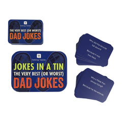 Dad Jokes in a Tin - 100 Cards, 100 Jokes