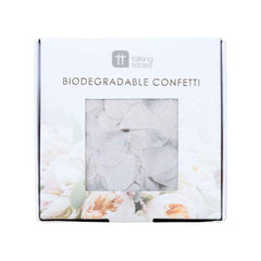 Modern Romance White Confetti