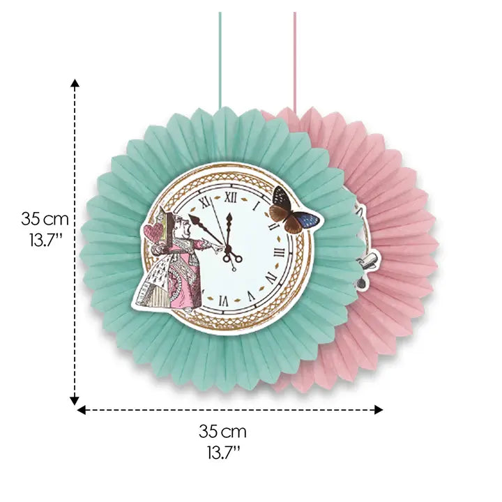 Alice Clock Fan Decorations