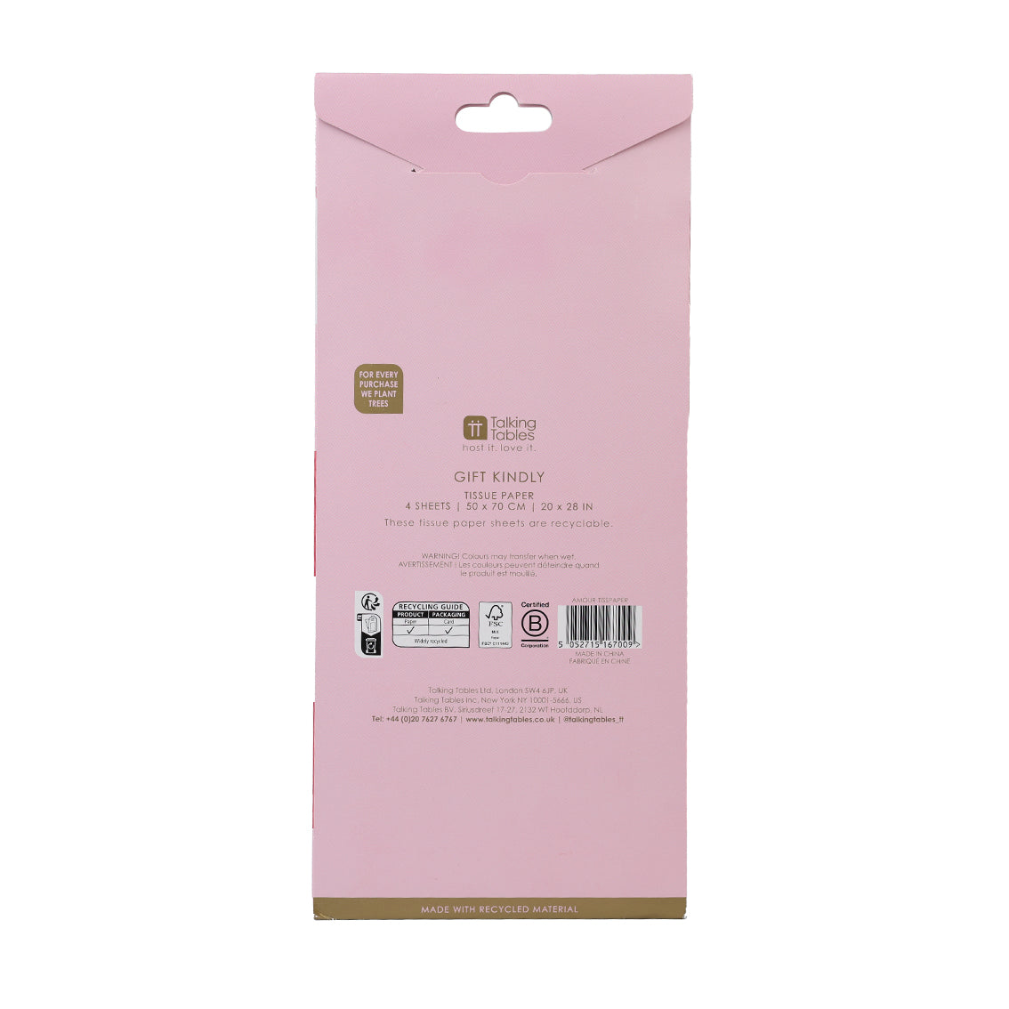 Love Icons Tissue Paper - 4 Sheets