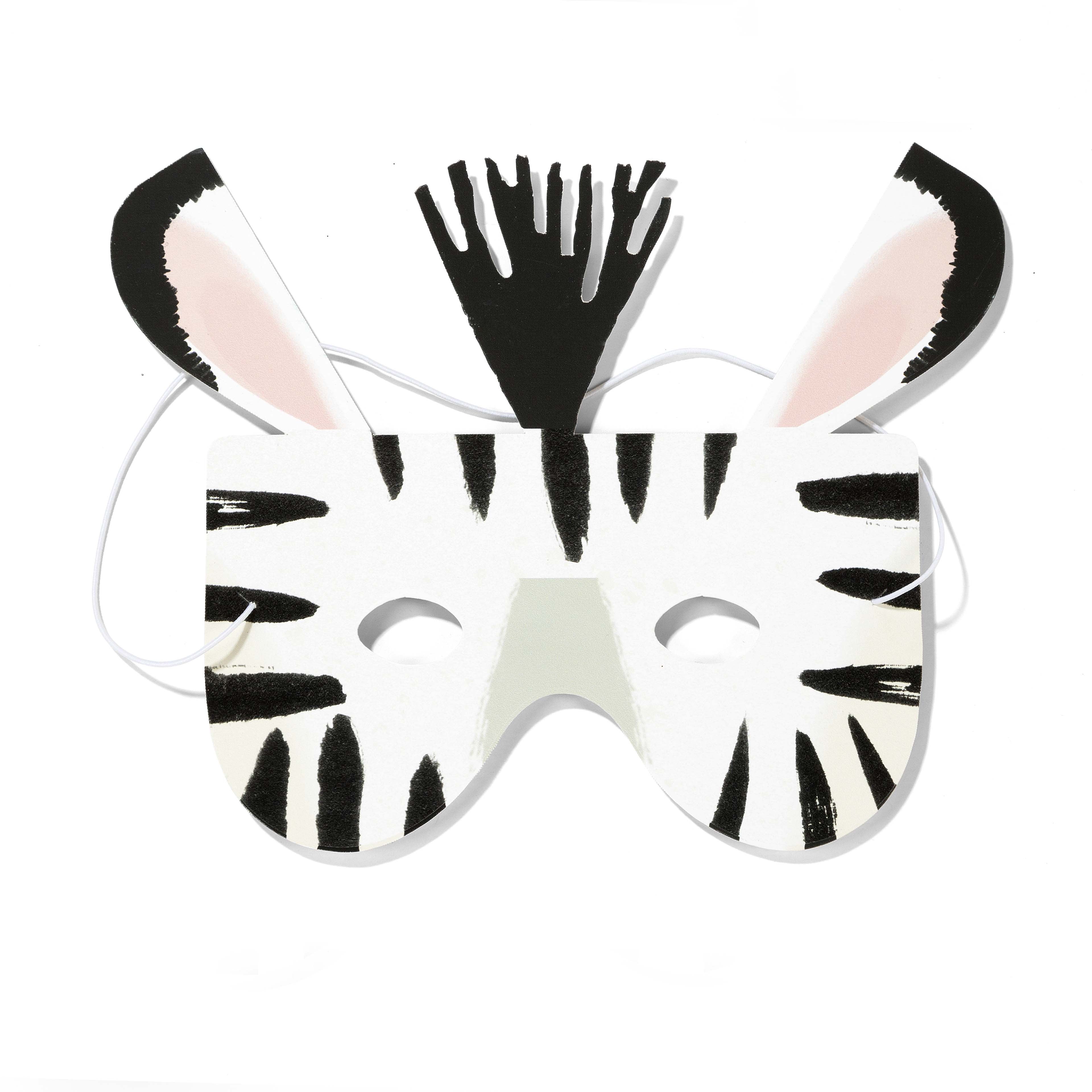 Party Animals Paper Masks | 8 Pack
