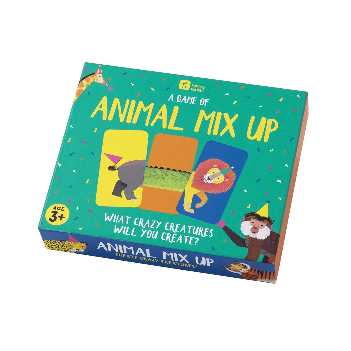 Children's Animals Mix-Up Game