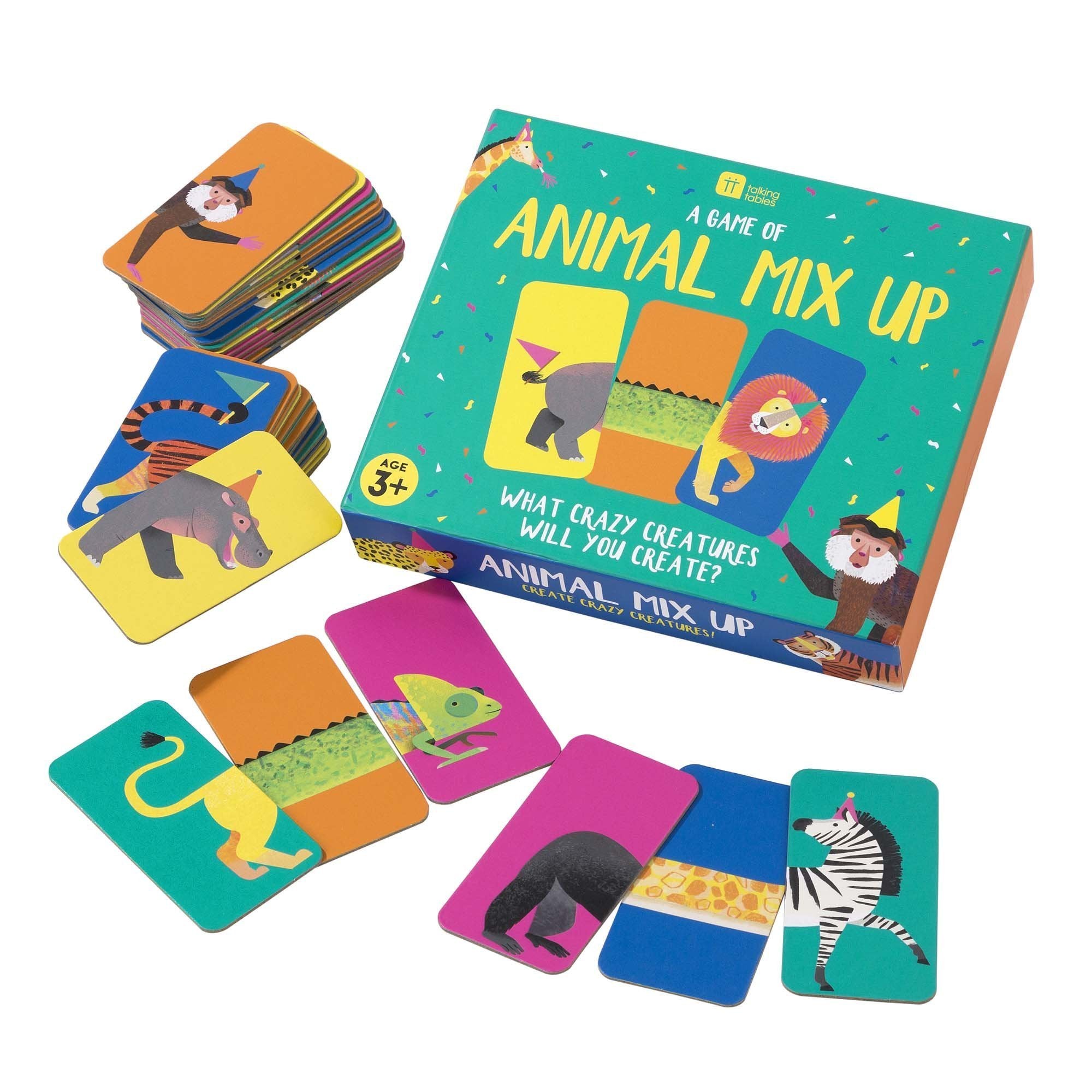 Children's Animals Mix-Up Game