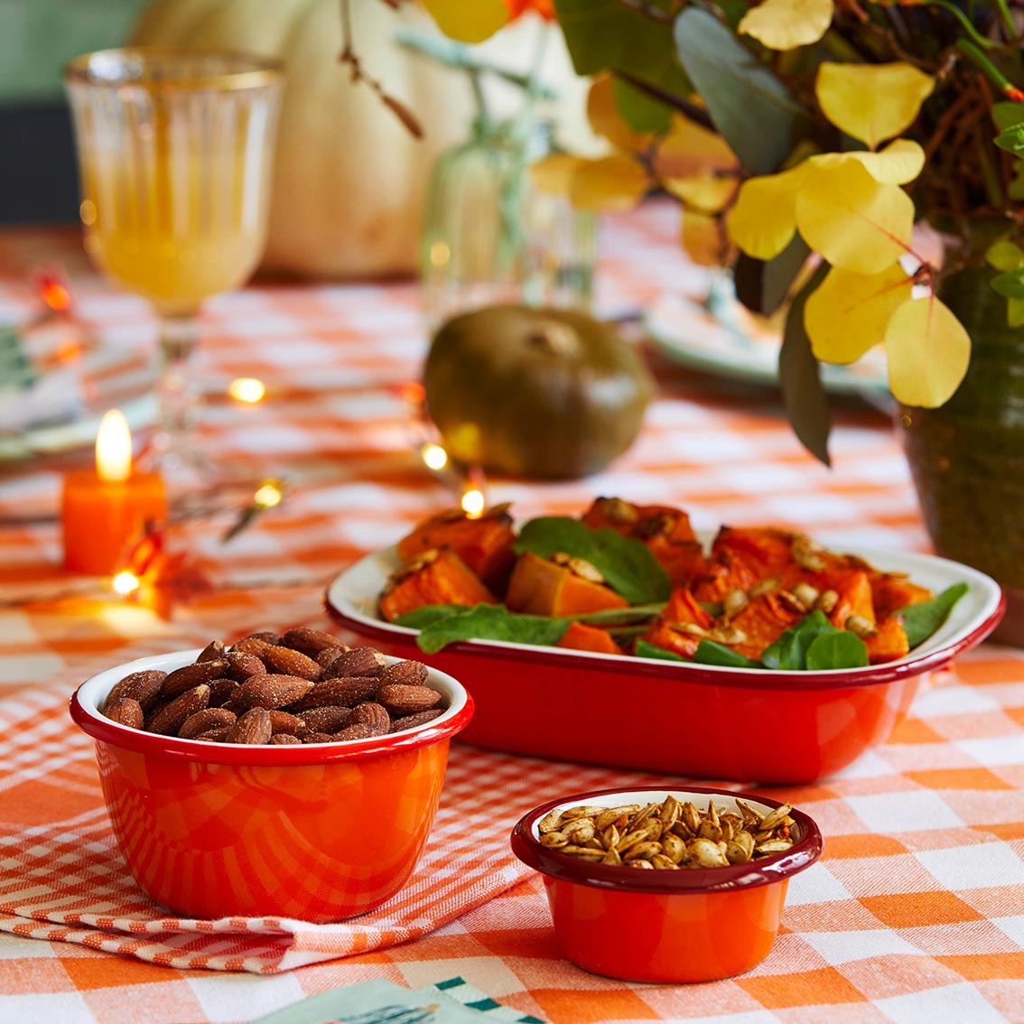 Orange Chilli Enamel Dish – 8cm