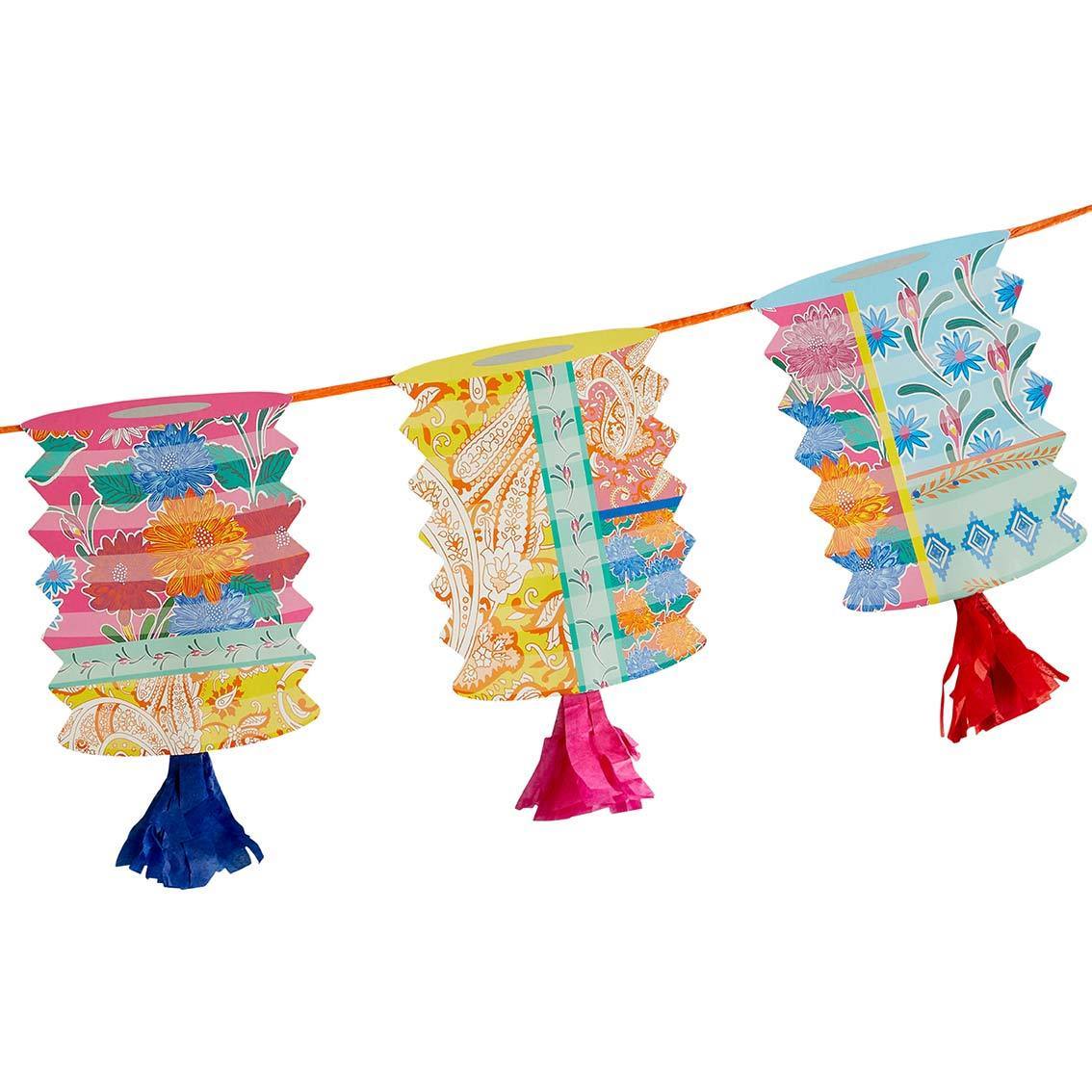 Colourful Tassel Garland Decoration - 3m