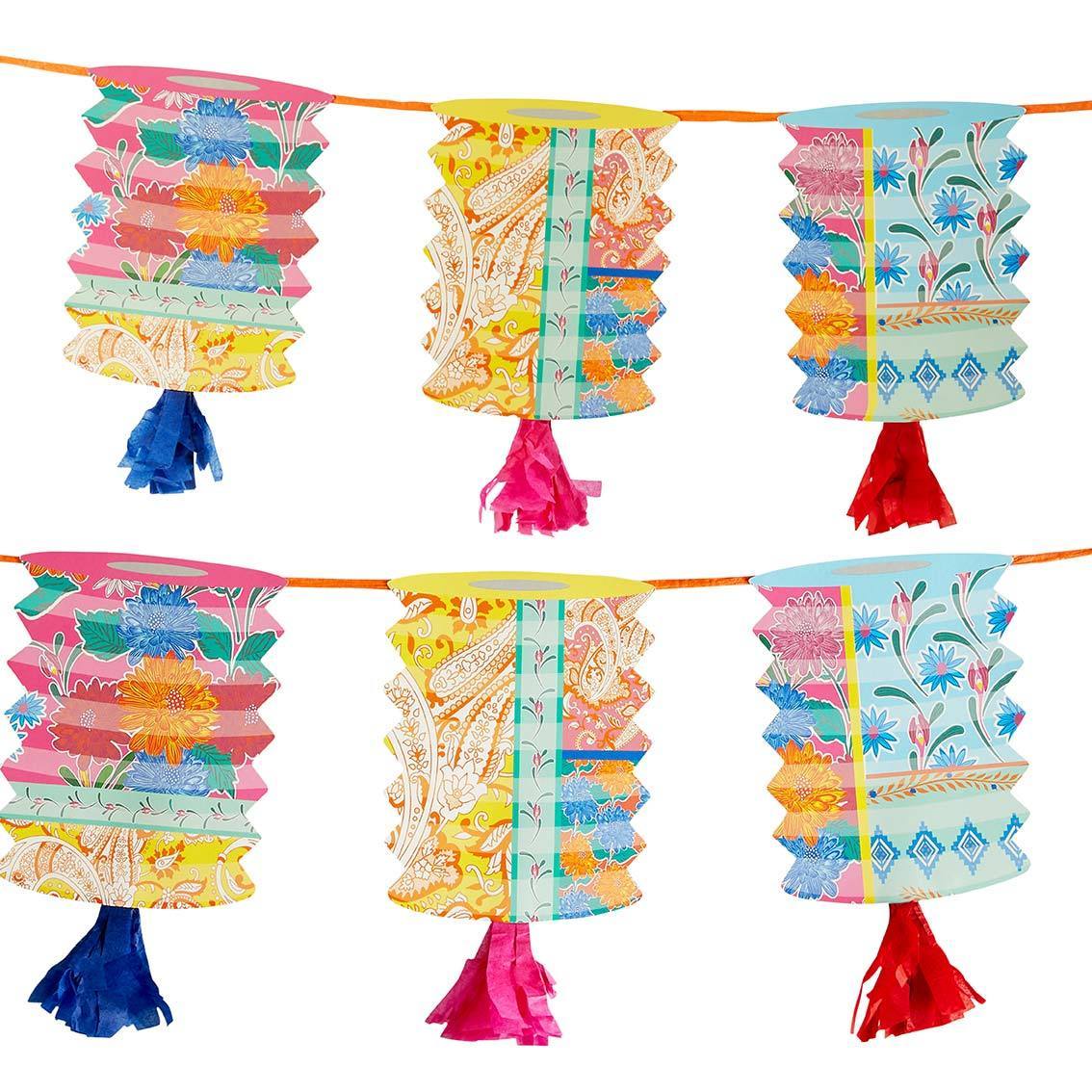 Colourful Tassel Garland Decoration - 3m
