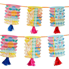 Colourful Tassel Garland Decoration - 3m