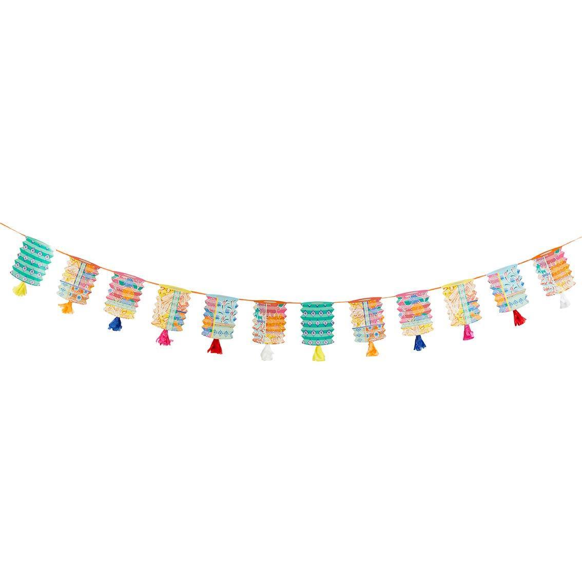 Colourful Tassel Garland Decoration - 3m