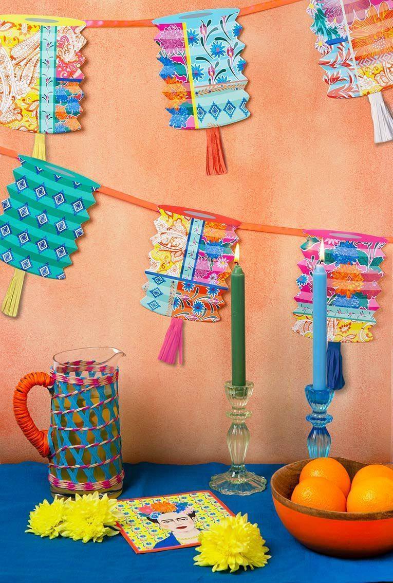 Colourful Tassel Garland Decoration - 3m