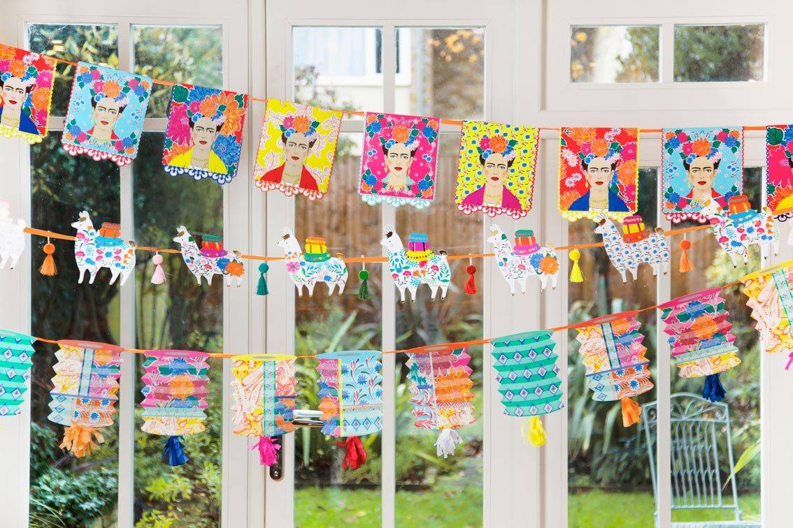 Colourful Tassel Garland Decoration - 3m