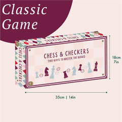Chess & Checkers Set