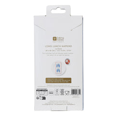 Fish Long Lunch Paper Napkins - 16 Pack