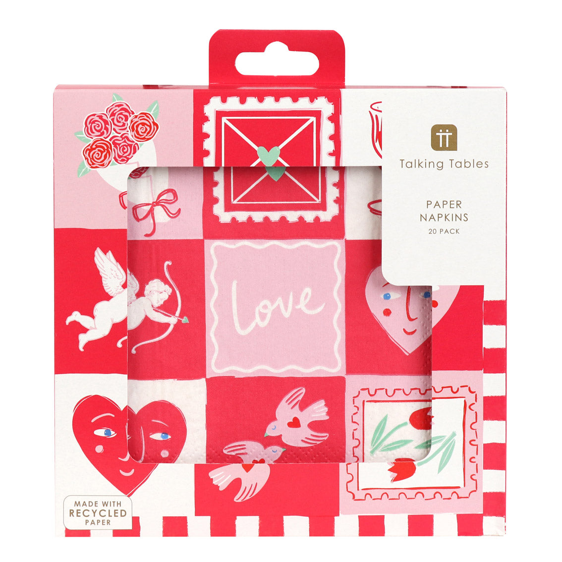 Love Icons Paper Napkins - 20 Pack