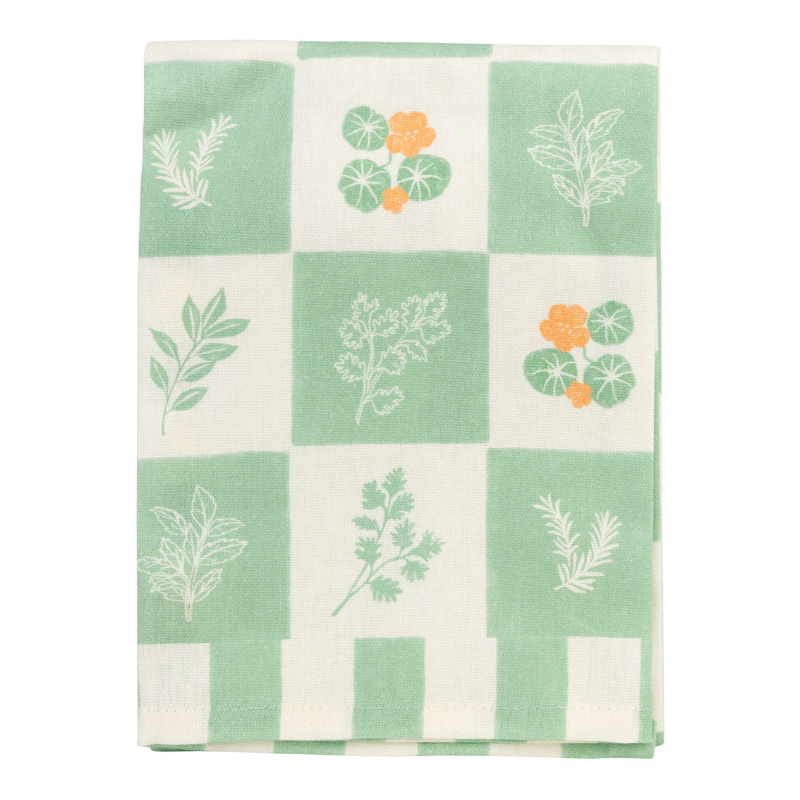 Herb Fabric Tea Towels - 2 Pack