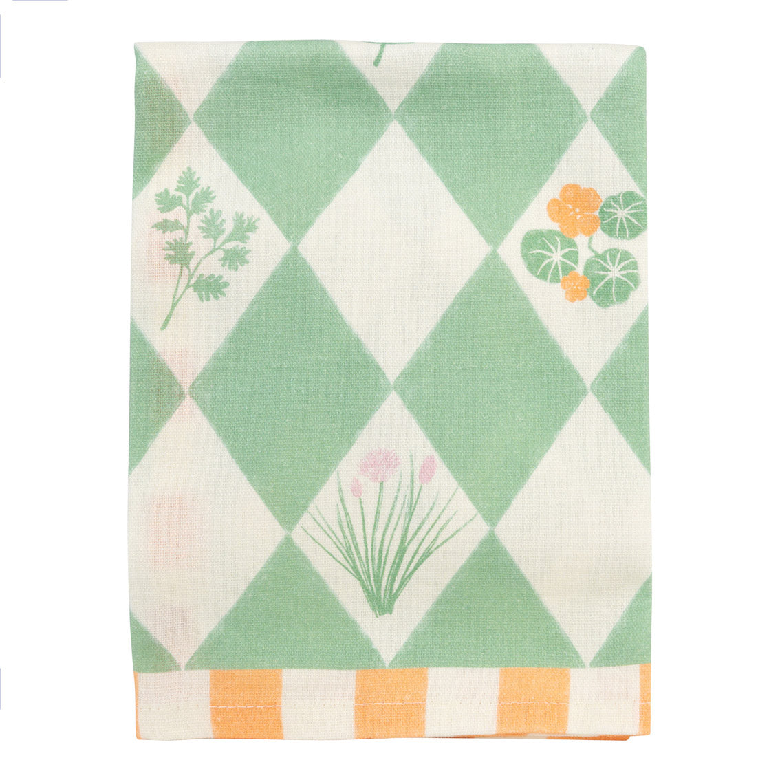 Herb Fabric Tea Towels - 2 Pack