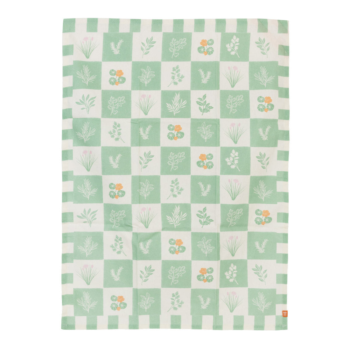 Herb Fabric Tea Towels - 2 Pack