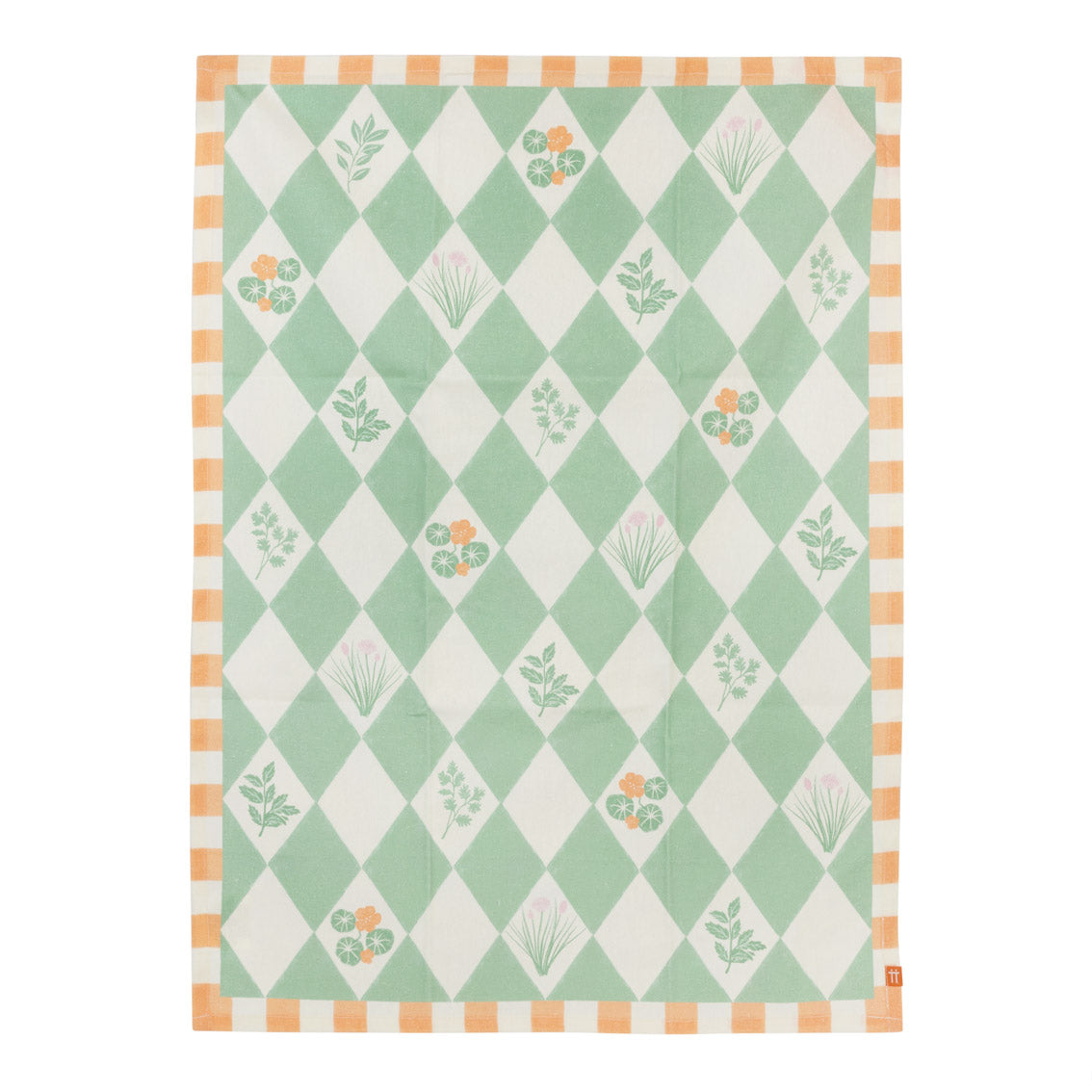 Herb Fabric Tea Towels - 2 Pack
