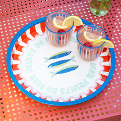 Fish Tin Tray - 30cm