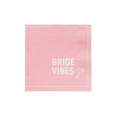 Bridal Pink Cocktail Paper Napkins - 20 Pack