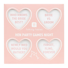 Bride Hen Party Games Night - 4 Pack