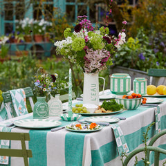 Green Enamel Lanterns Set