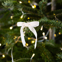 Gold & Cream Velvet Bows - 8 Pack