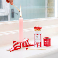 Pink Dinner Candle