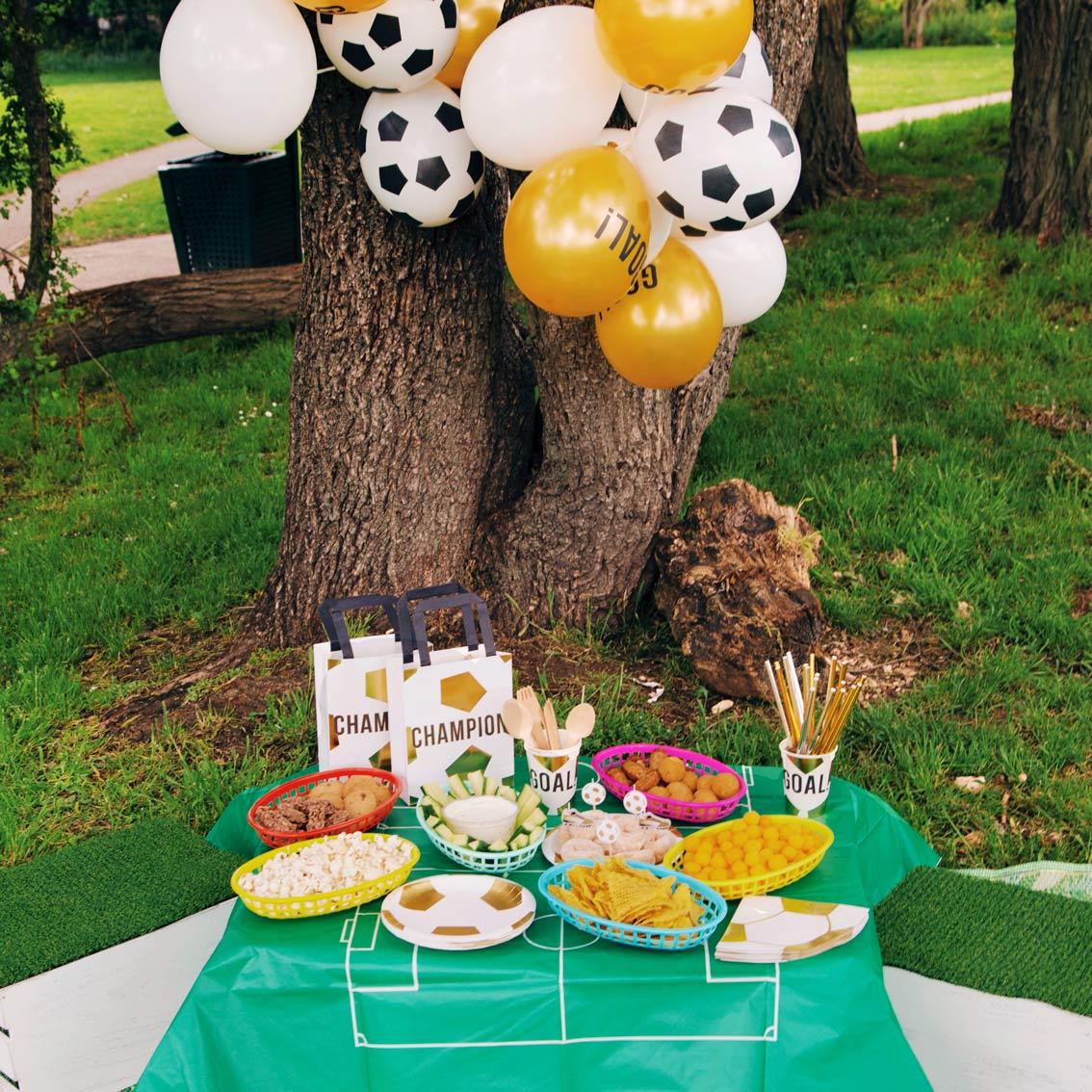 Football Pitch Paper Table Cover