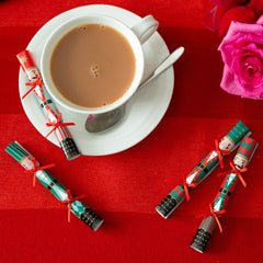 Nutcracker Christmas Saucer Crackers - 8 Pack