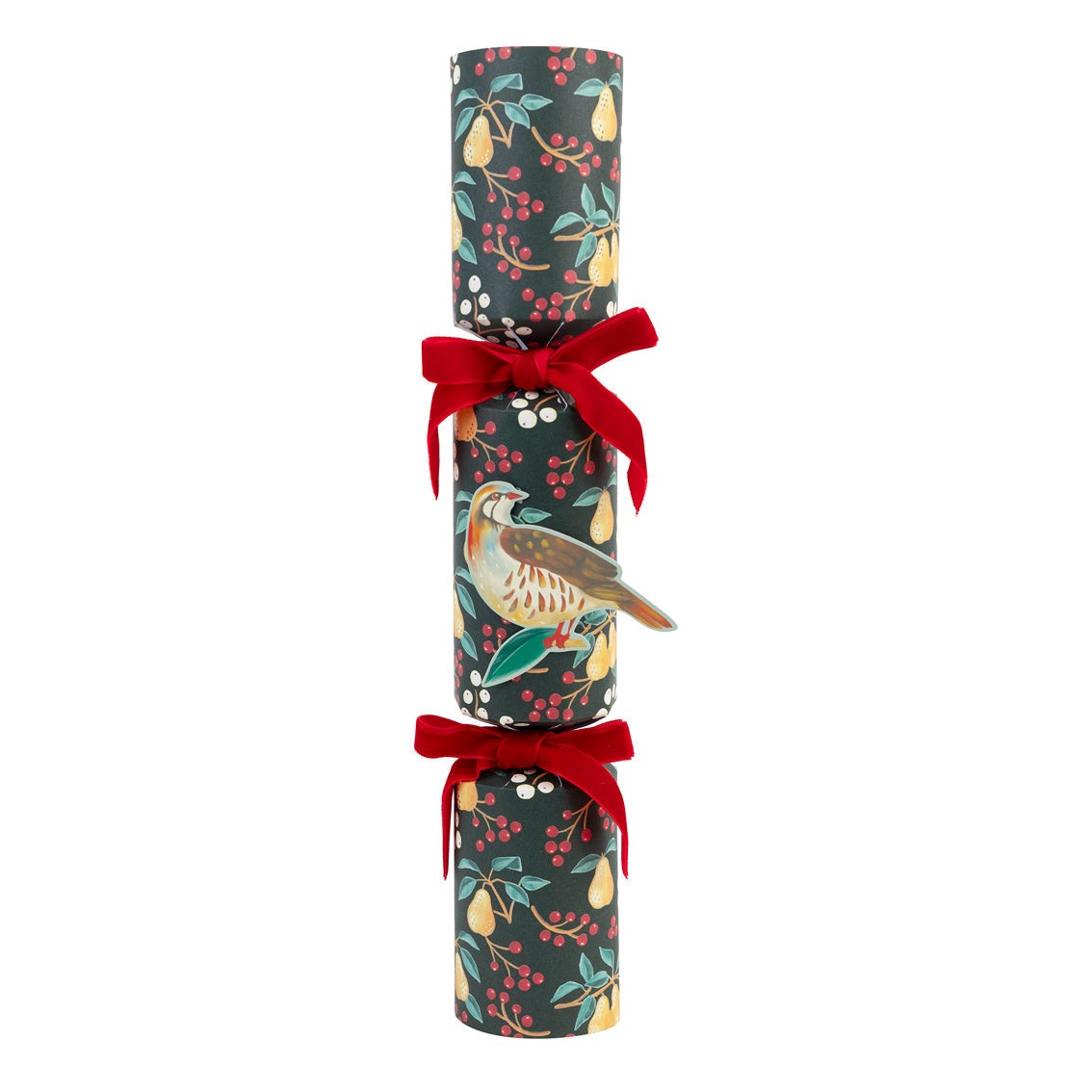 Partridge & Pear Christmas Crackers - 6 Pack
