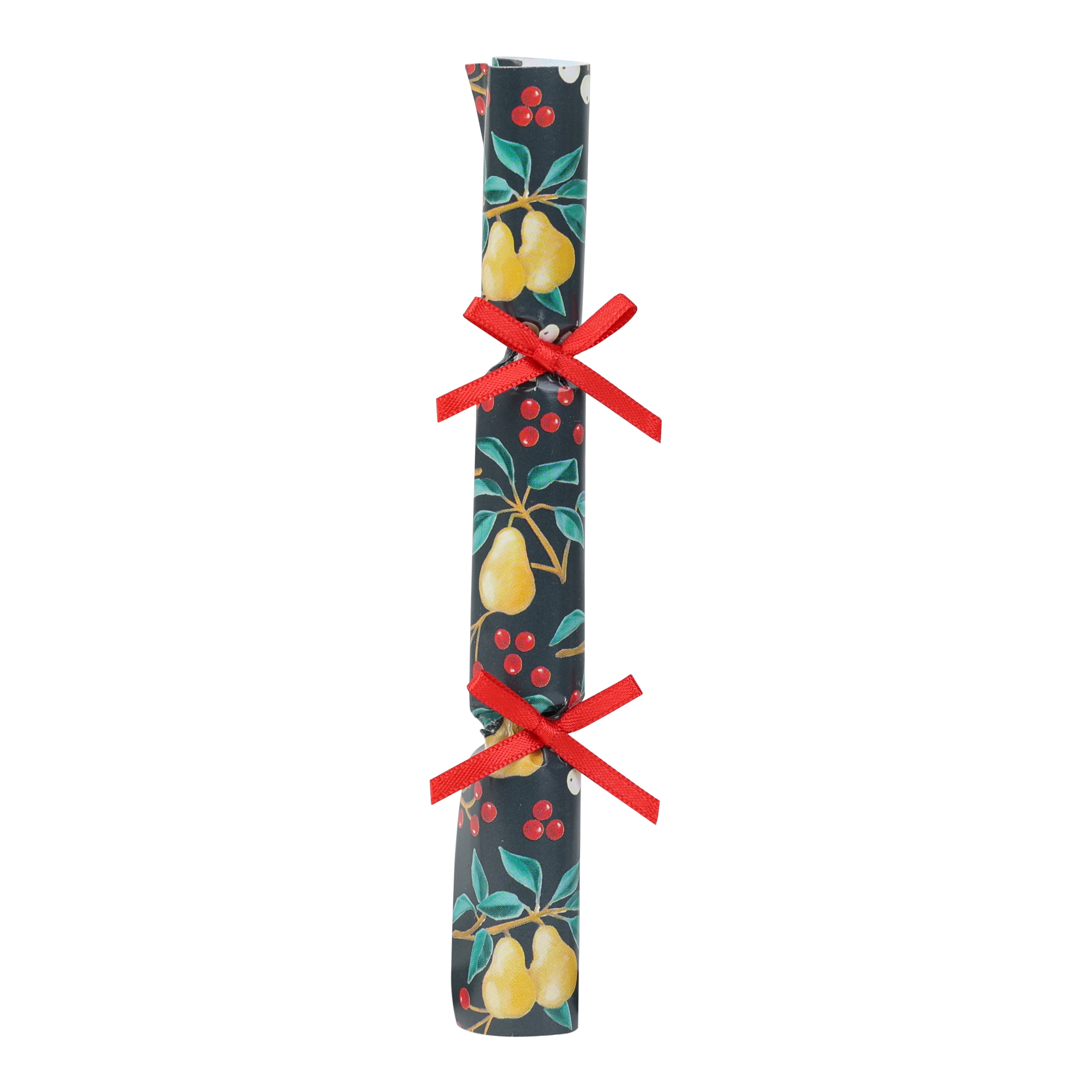Partridge & Pear Christmas Saucer Crackers - 8 Pack