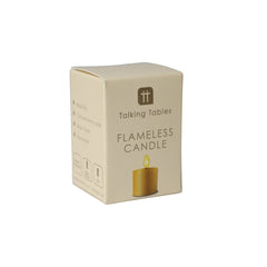 Gold Flameless LED Wax Tealight Candle