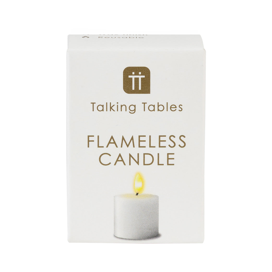Flameless LED Tealight Candle - White