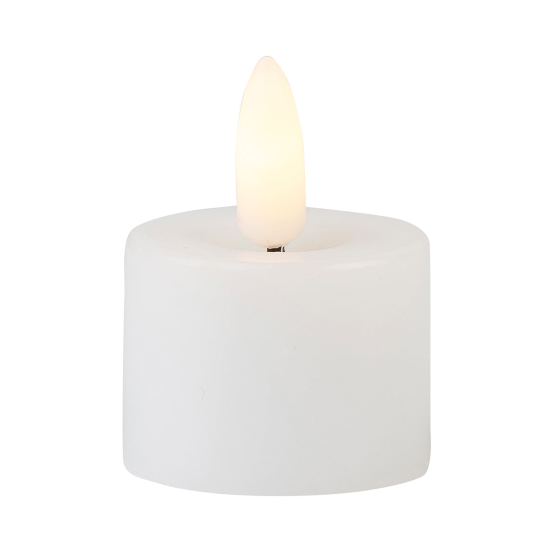 Flameless LED Tealight Candle - White