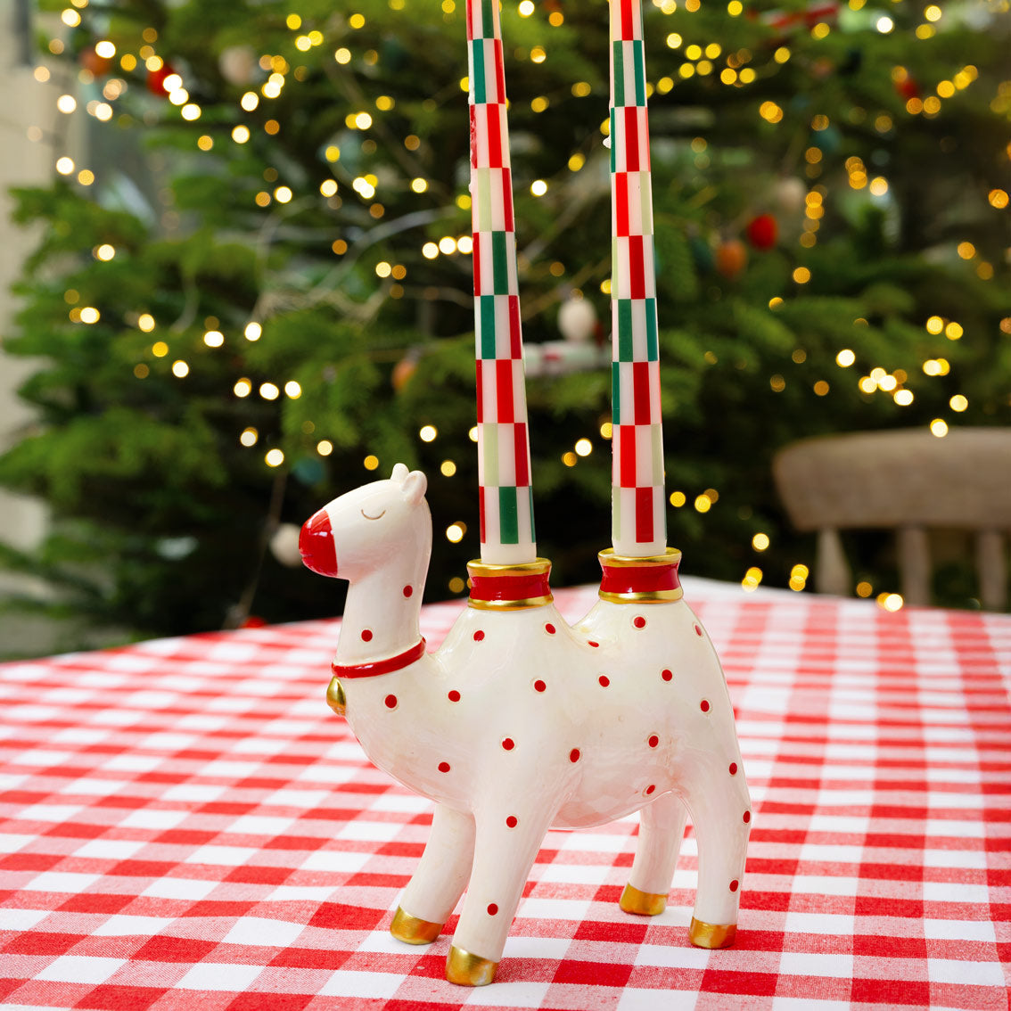 Ceramic Camel Candle Holder