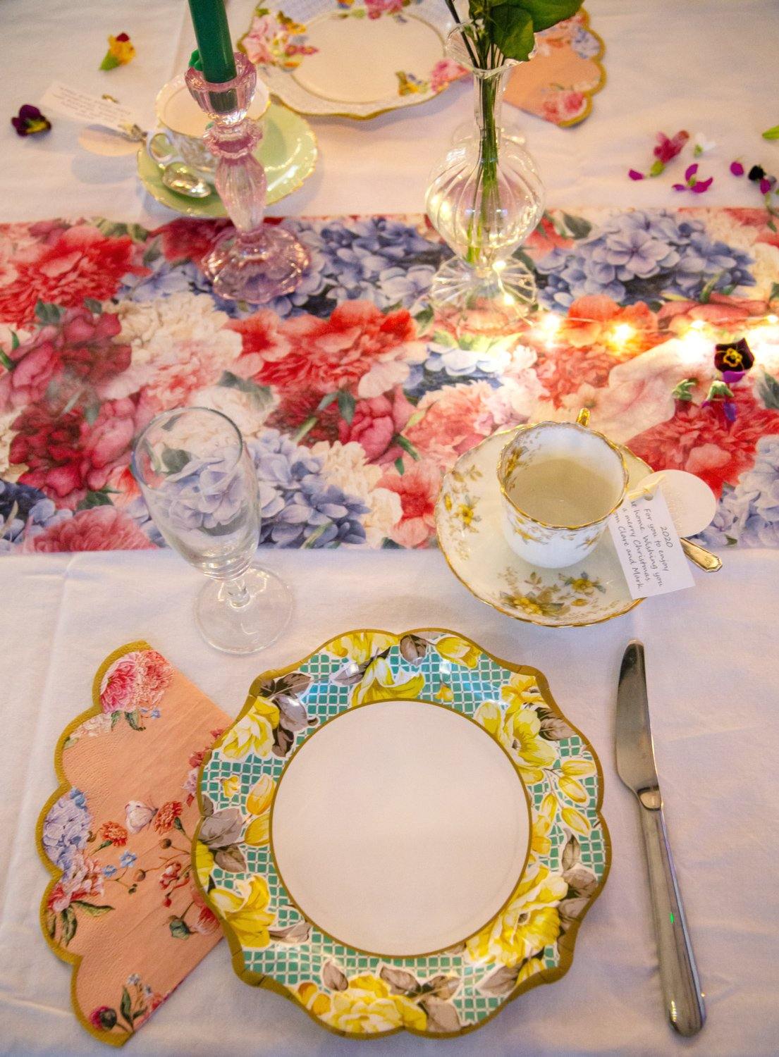 Floral Table Runner