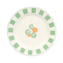 Nasturtium Enamel Plate - 20cm