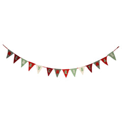 Merry Christmas Felt Bunting Banner - 2m