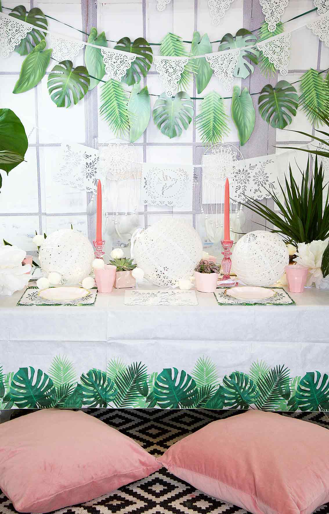 Fiesta Palm Leaf Garland Banner - 2.6m